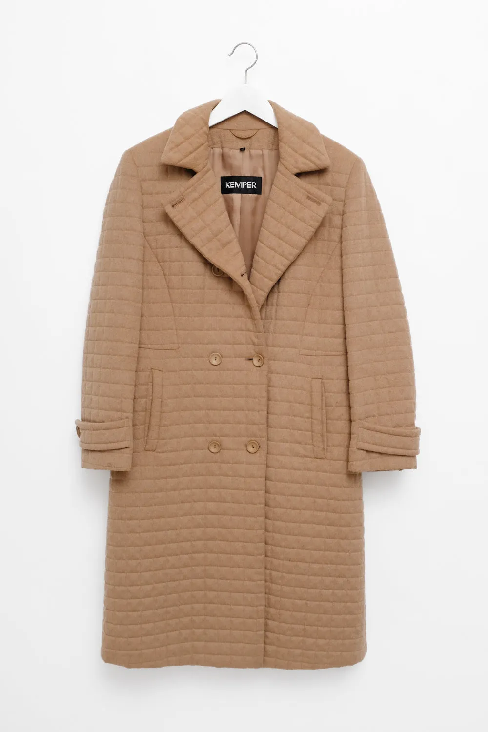 0063_QUILTED CAMEL WOOL COAT