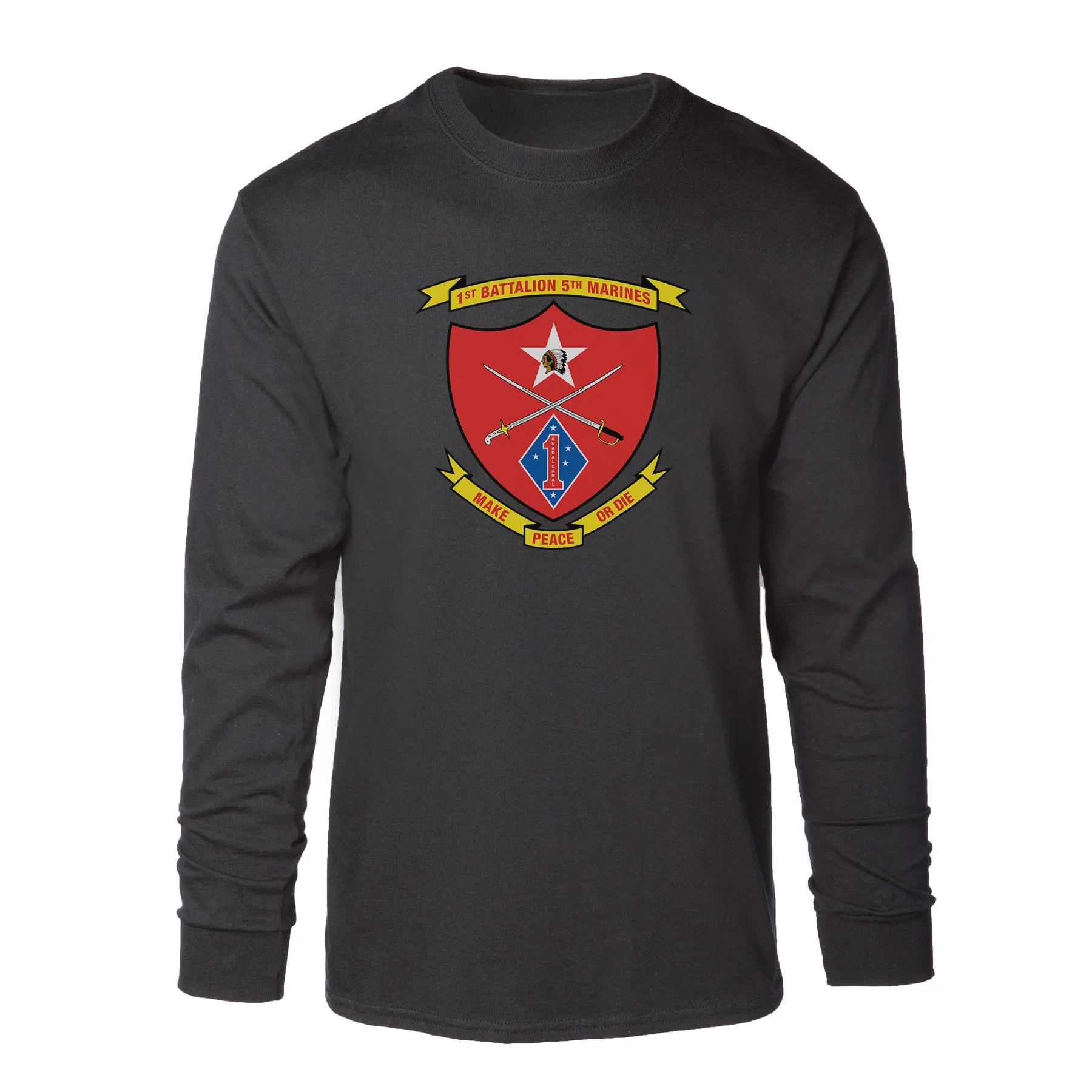 1st Battalion 5th Marines Long Sleeve Shirt