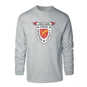 1st Battalion 7th Marines Long Sleeve Shirt