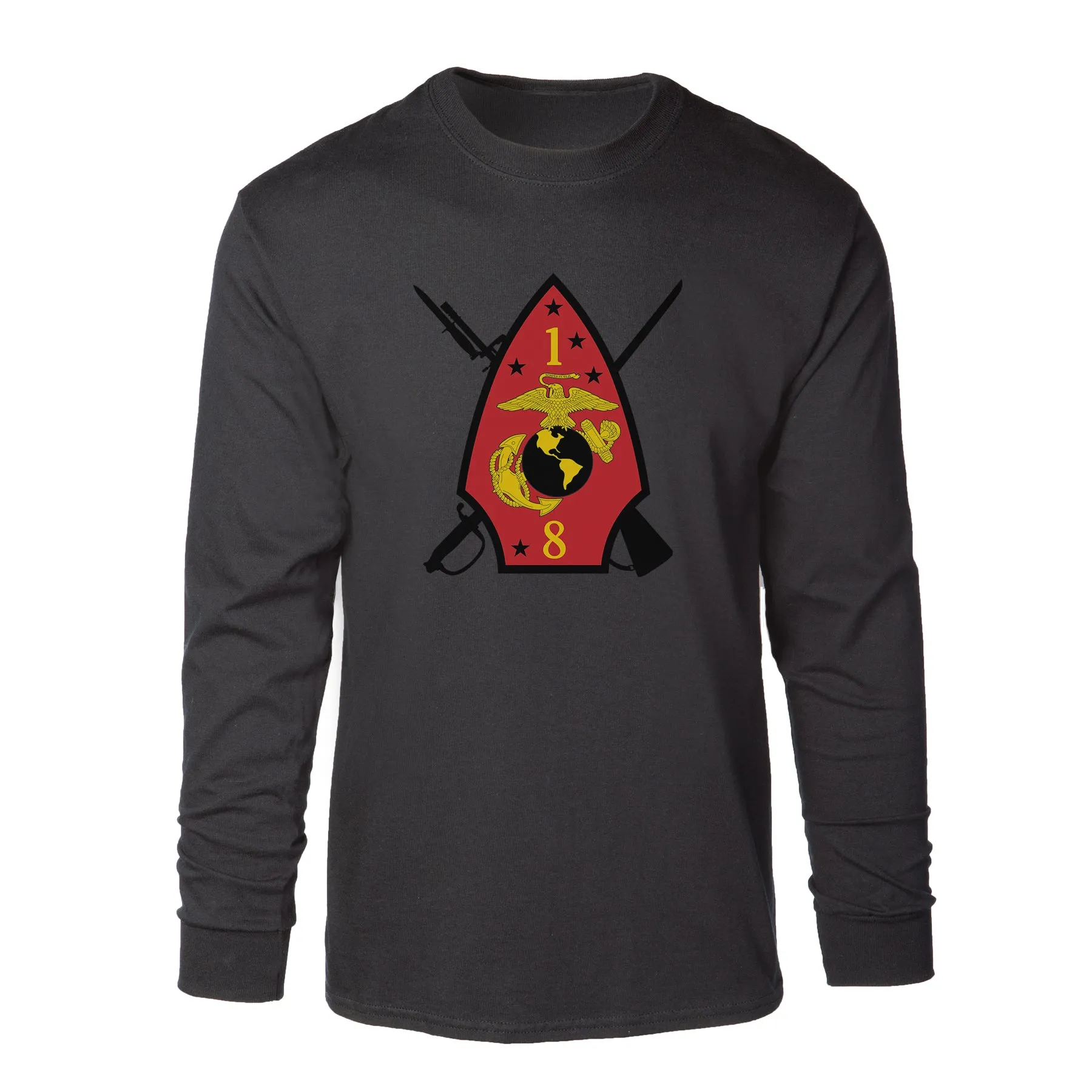 1st Battalion 8th Marines Long Sleeve Shirt