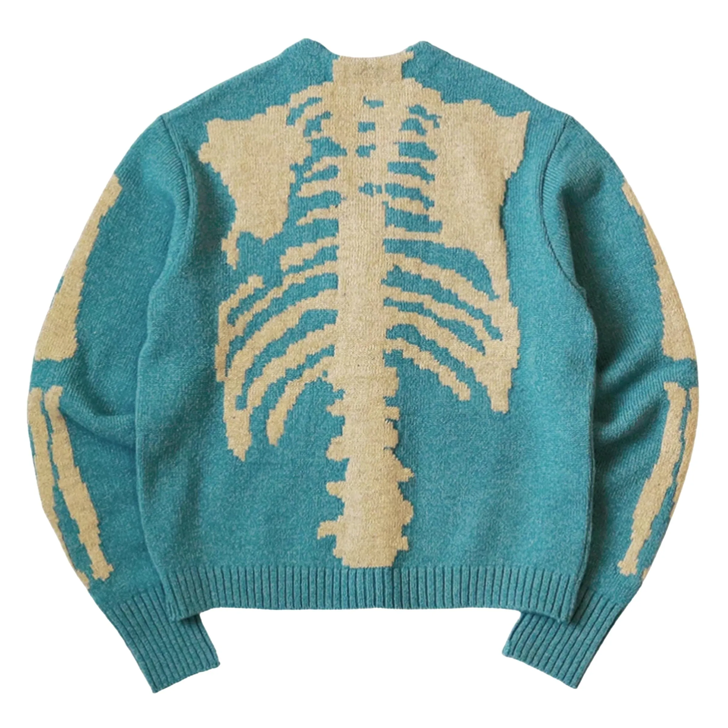 5G WOOL BONE SHORT CARDIGAN