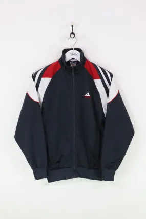 Adidas Track Jacket Charcoal/White Small