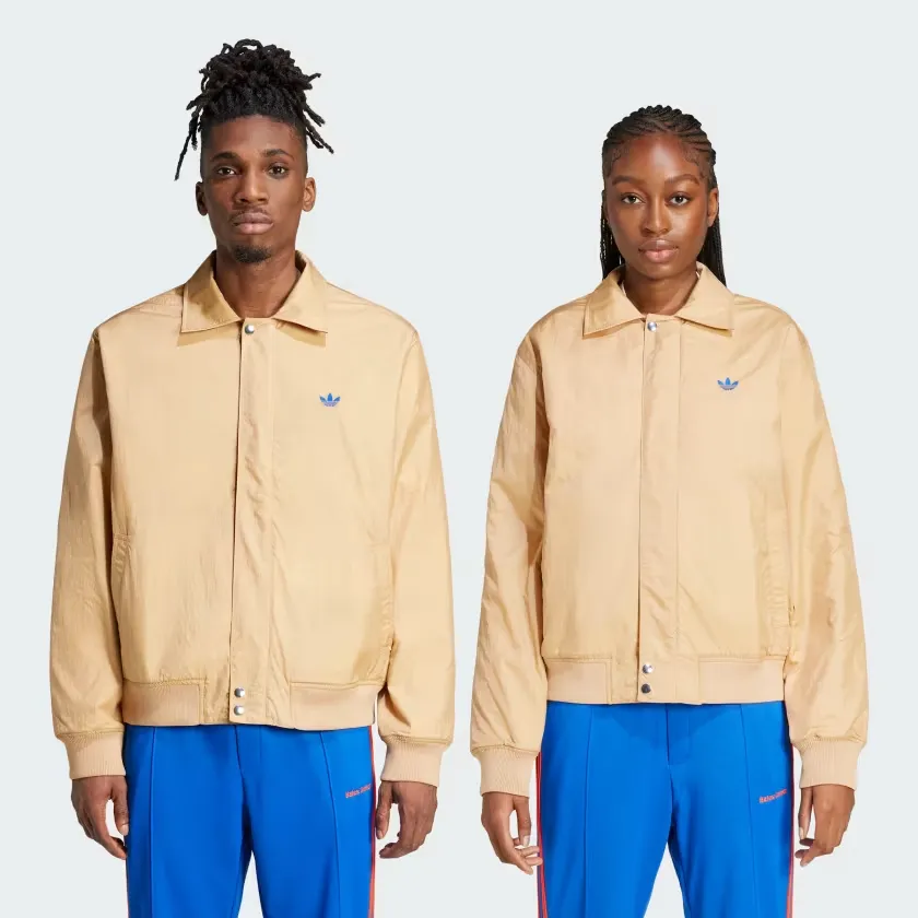 adidas x Wales Bonner Reversible Mac Jacket - Beige  / Check Jacq