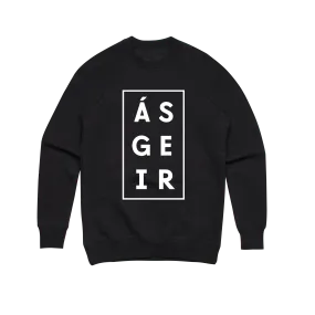 Afterglow / Black Crew Sweater