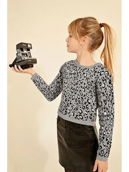 Animal Print Sweater