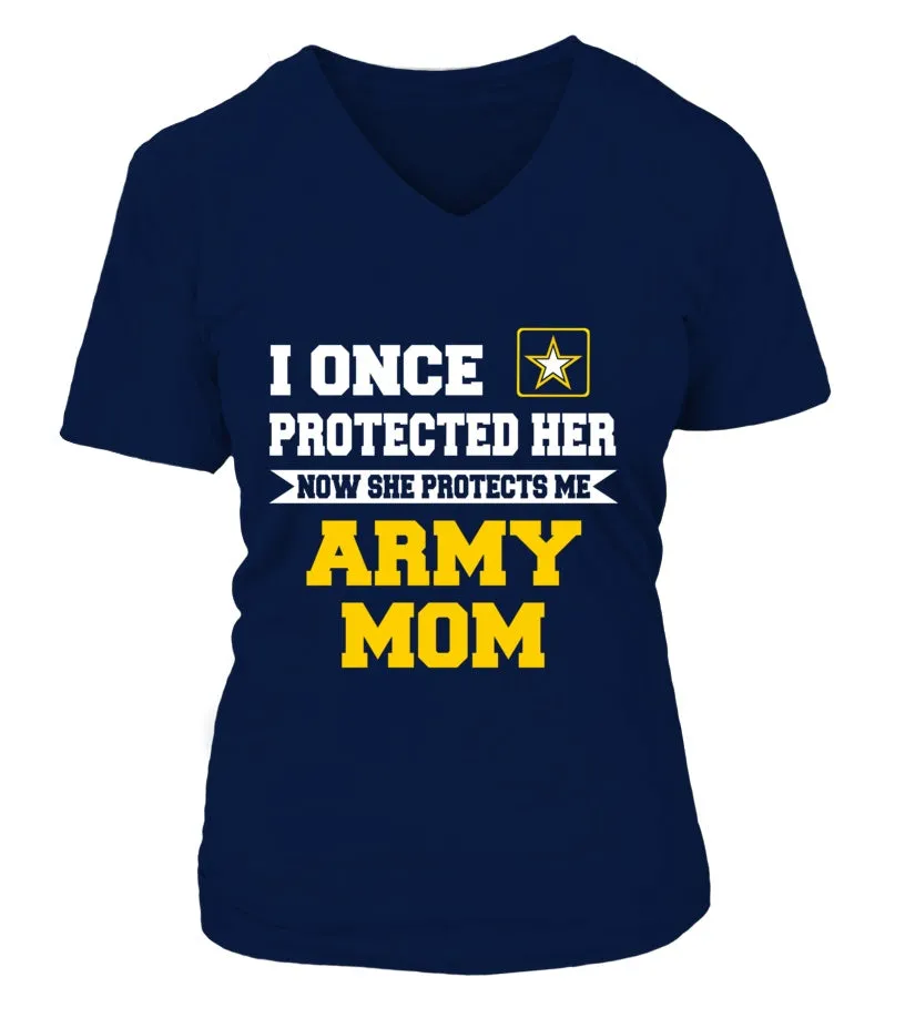 Army Mom Daughter Once Protect T-shirts