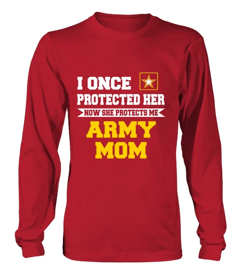 Army Mom Daughter Once Protect T-shirts