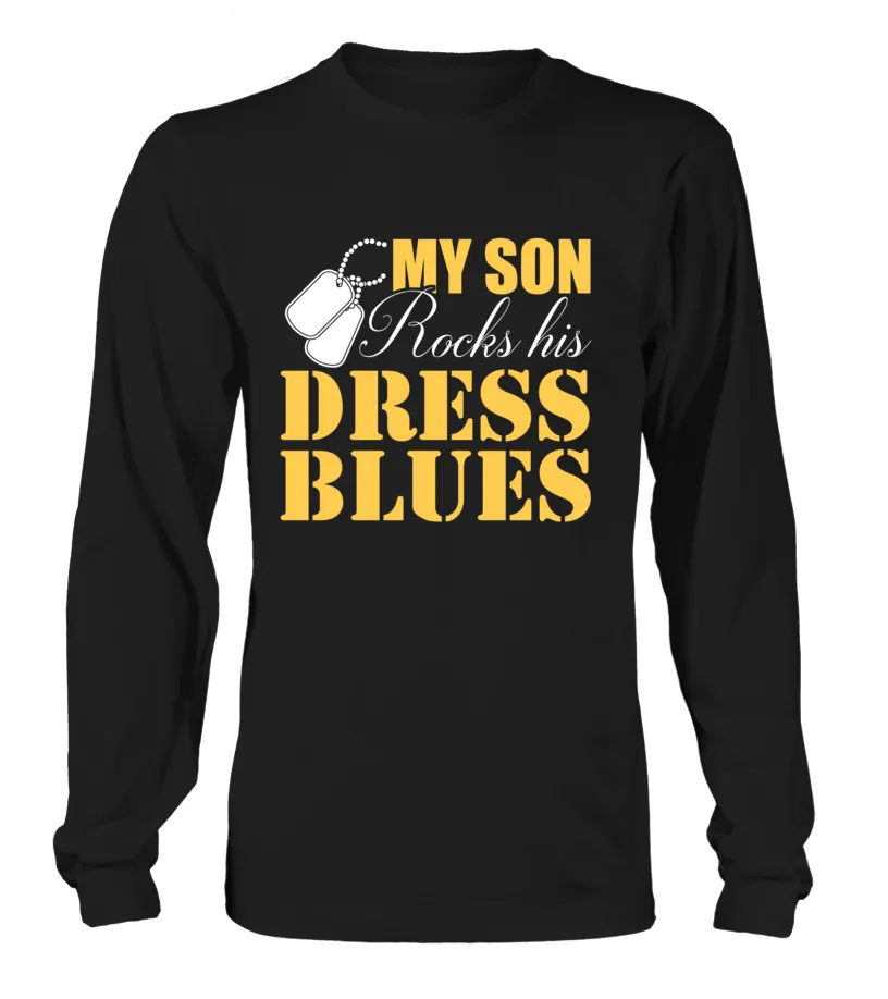 Army Mom Rocks Dress Blues T-shirts