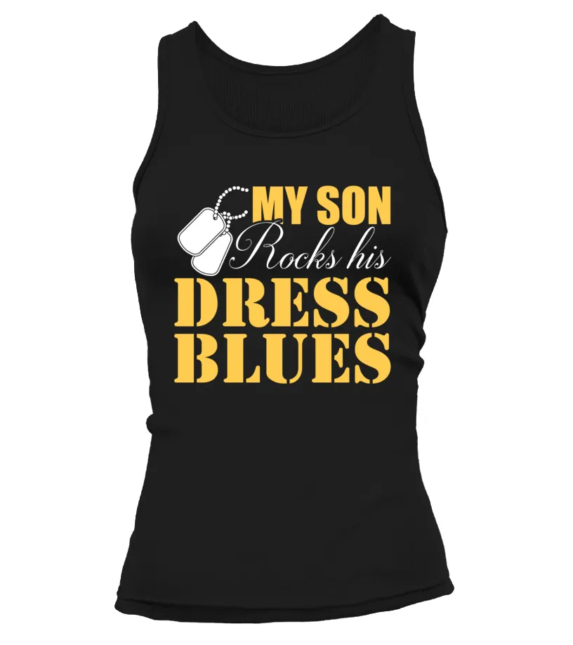 Army Mom Rocks Dress Blues T-shirts