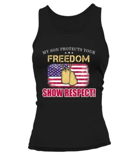 Army Mom Show Respect T-shirts