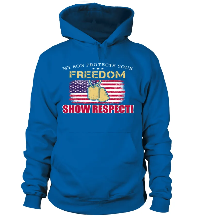 Army Mom Show Respect T-shirts