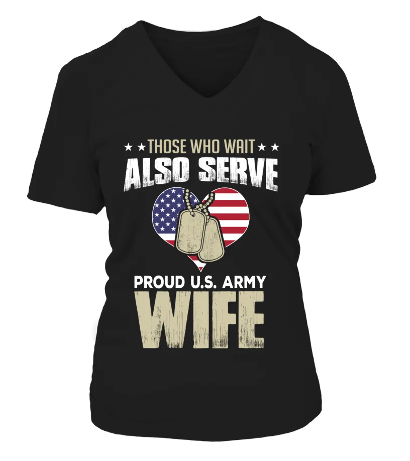 Army Wife Also Serves T-shirts