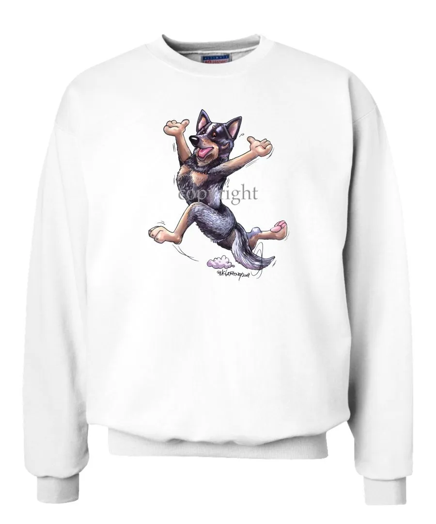 Australian Cattle Dog - Happy Dog - Sweatshirt