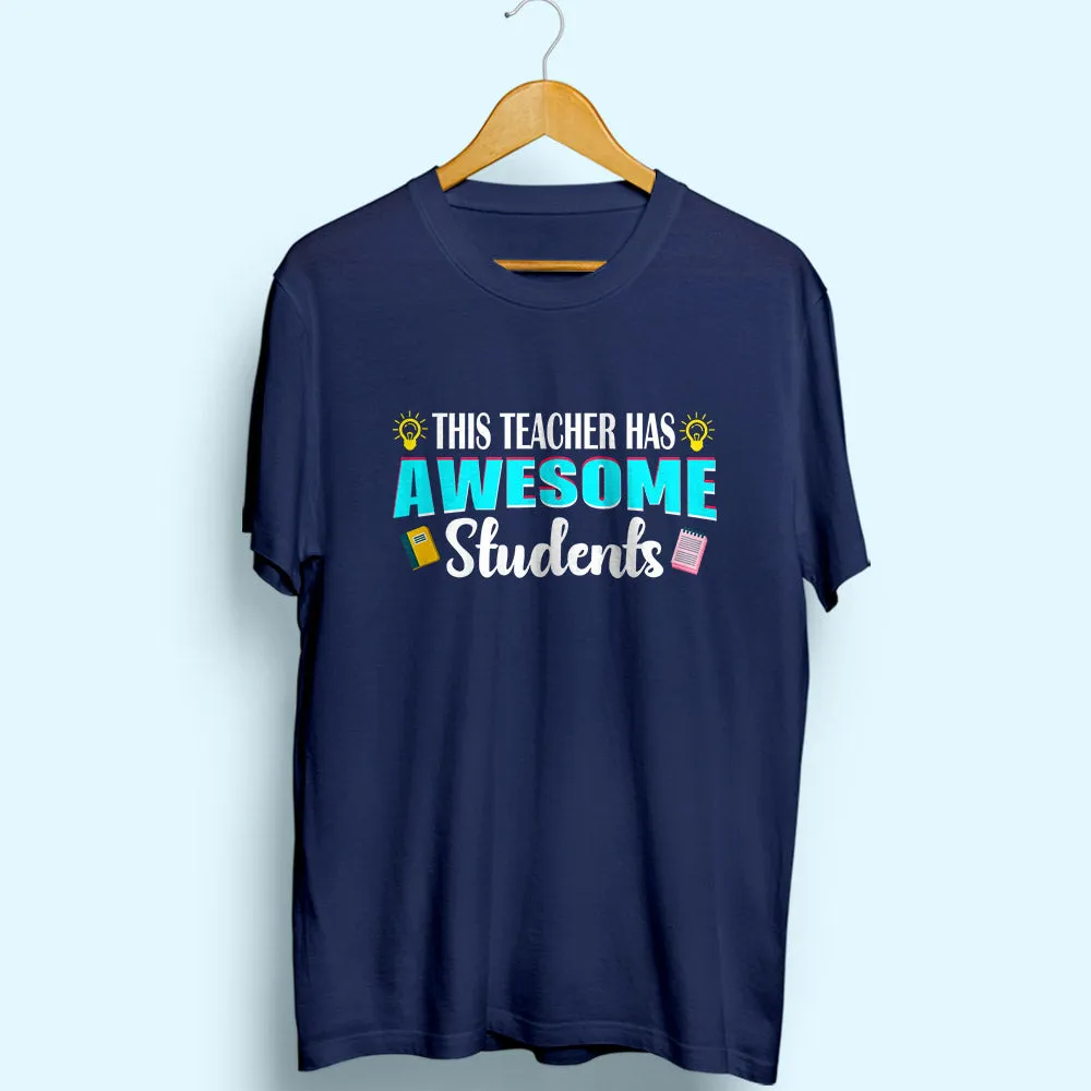 Awesome Students Half Sleeve T-Shirt