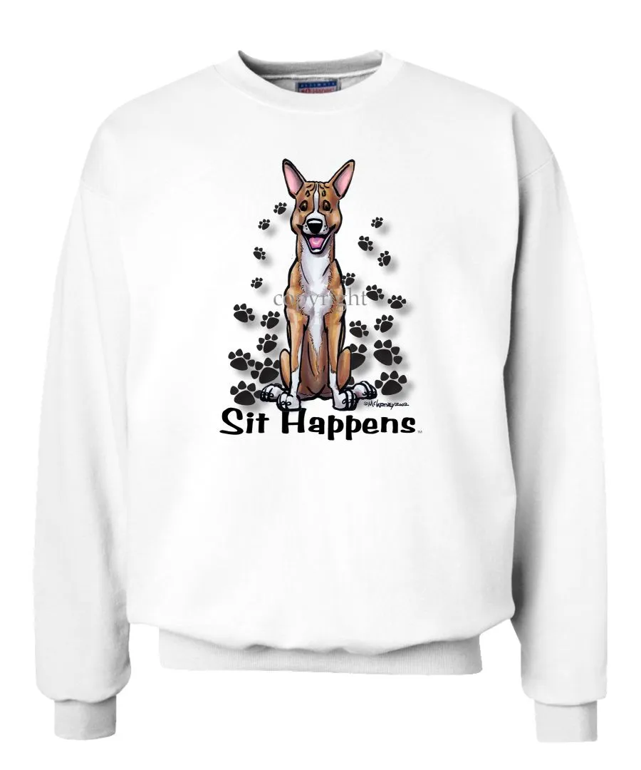 Basenji - Sit Happens - Sweatshirt