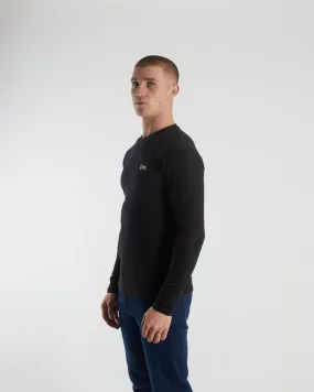 Basic Nilo  L/S Tee Black