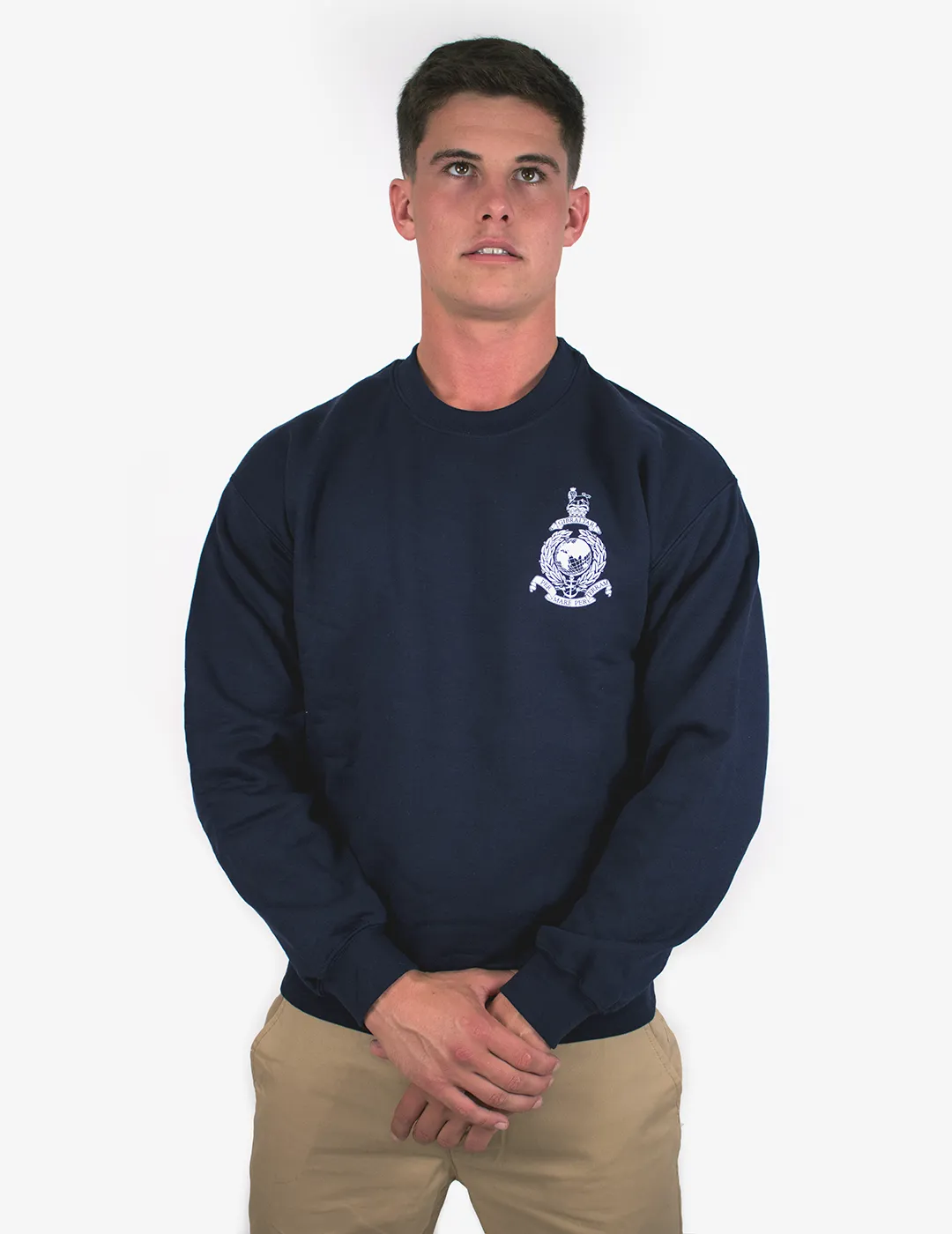 Basic Royal Marines Commando Sweatshirt - Navy