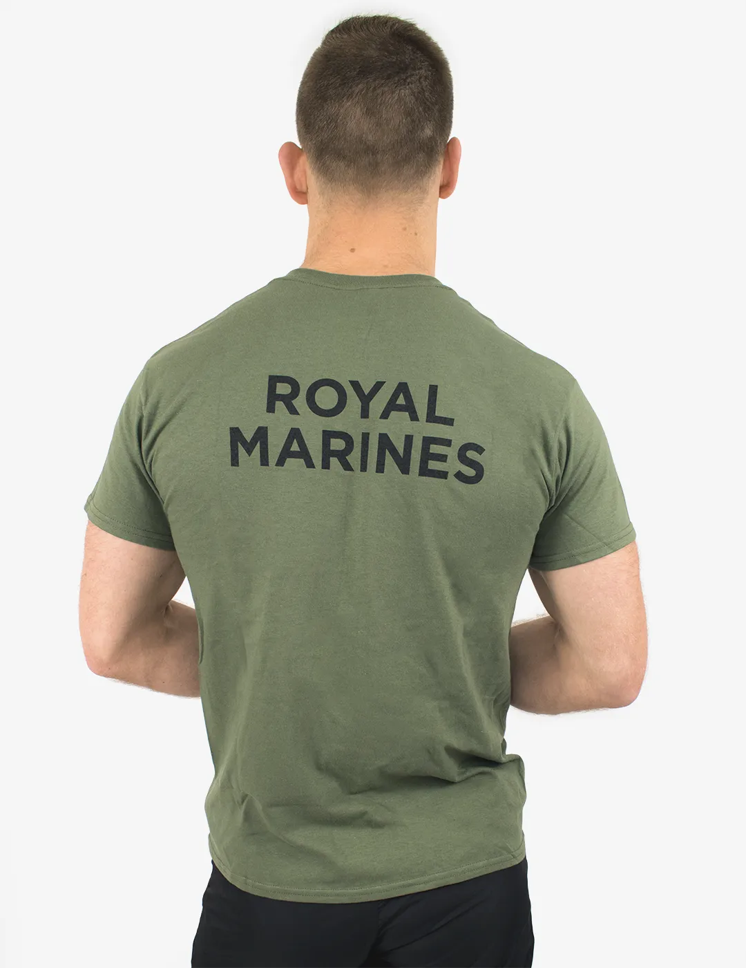 Basic Royal Marines T-Shirt - Military Green