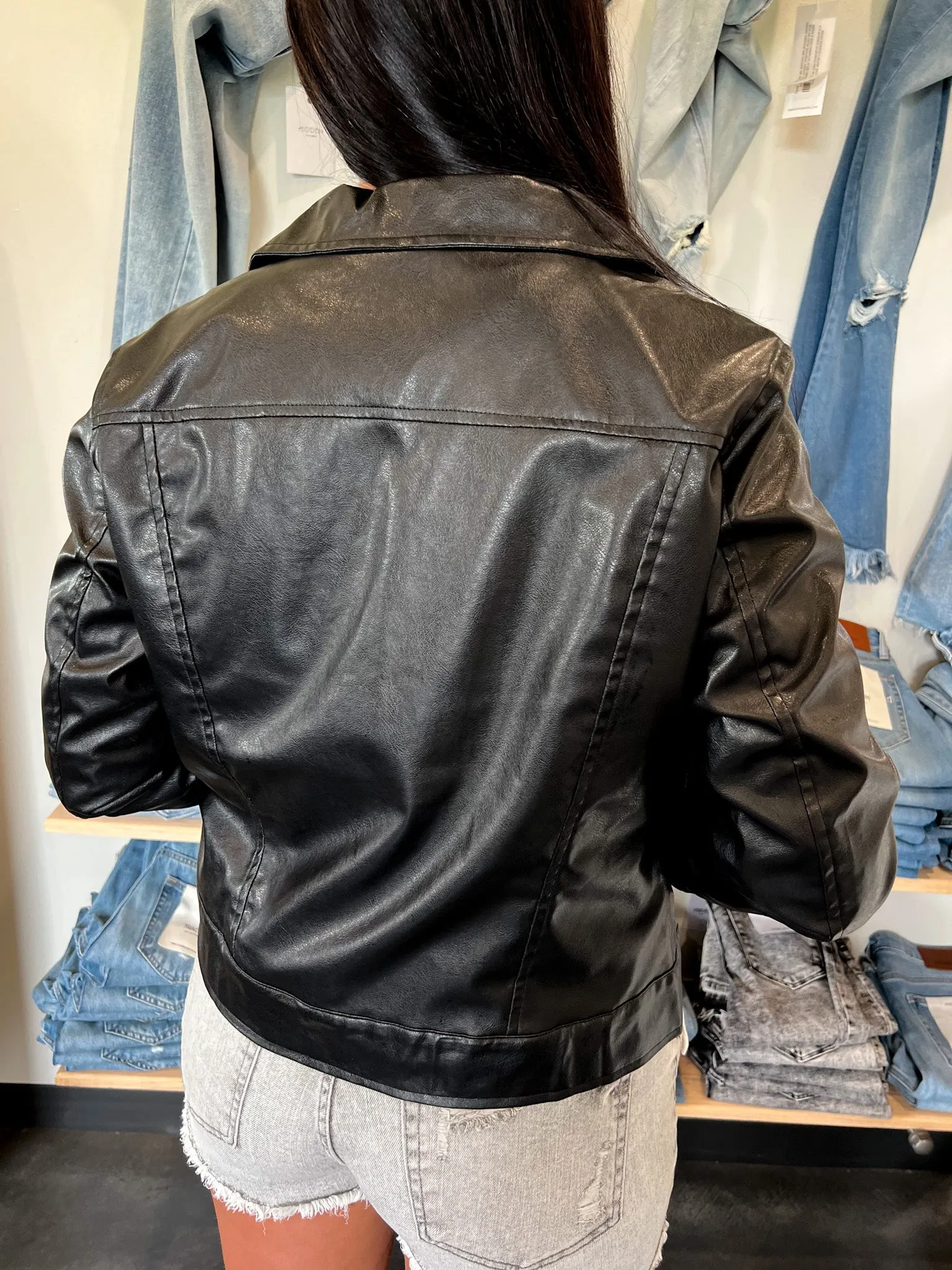 Black Moto Jacket