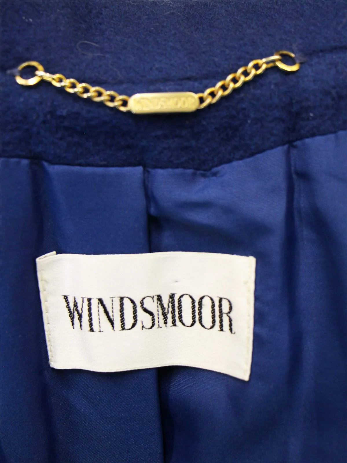 Blue Wool Windsmoor Vintage Coat