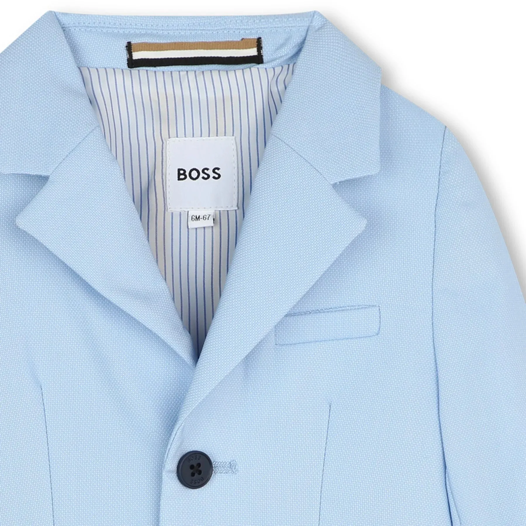 Boss Jacket Infants Ceremony Blue