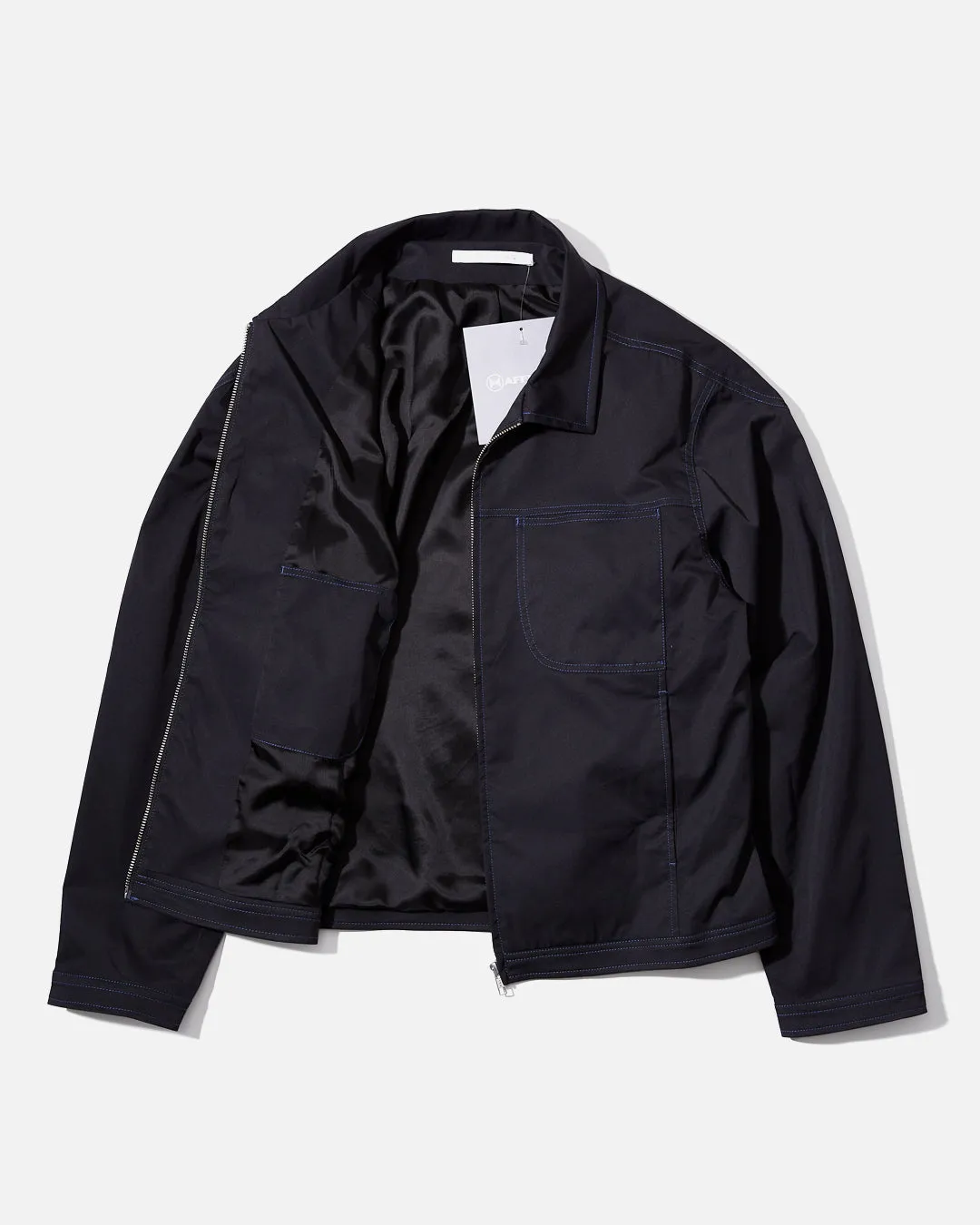 Boxed Blouson - Black