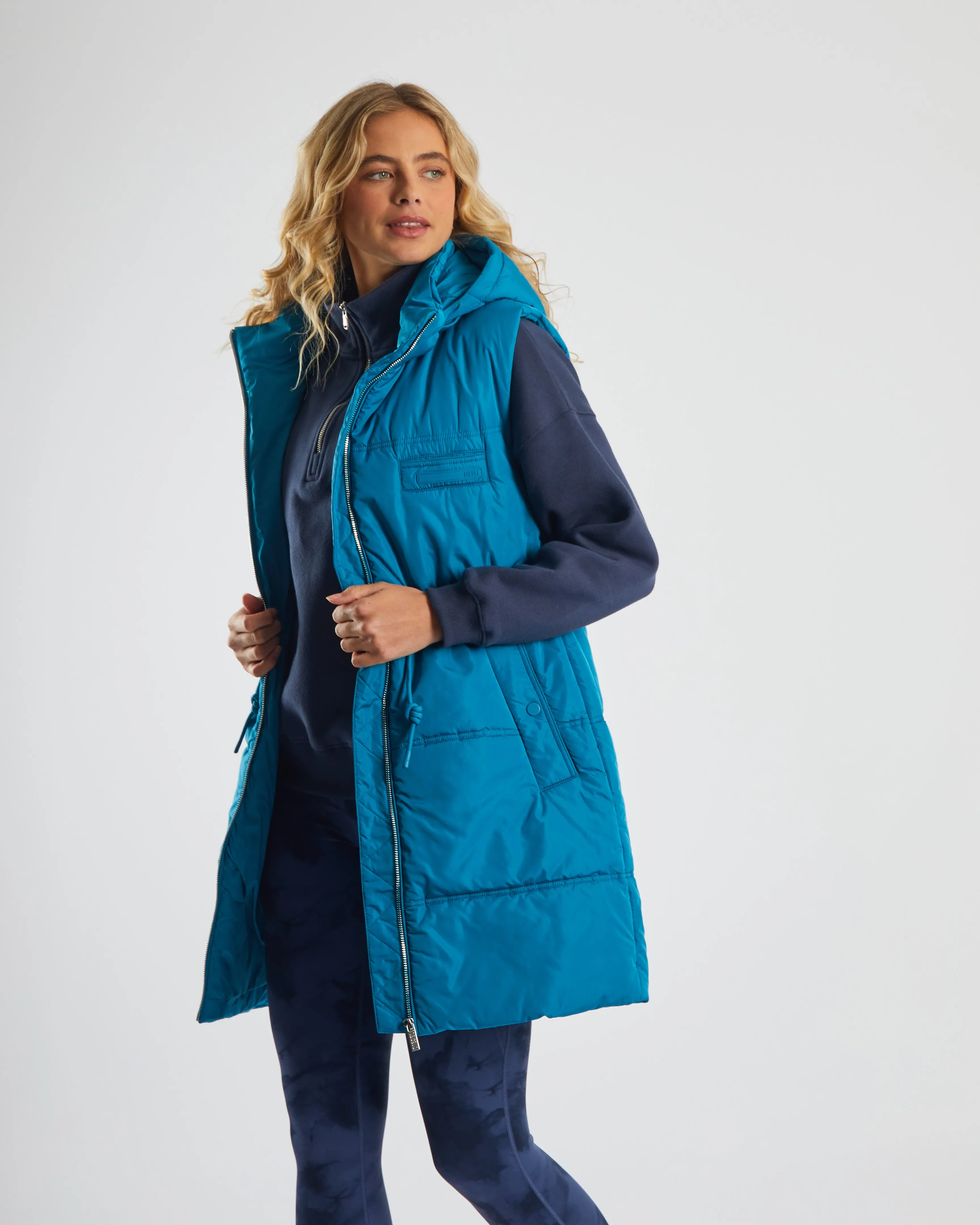 Brid Gilet Marine Teal