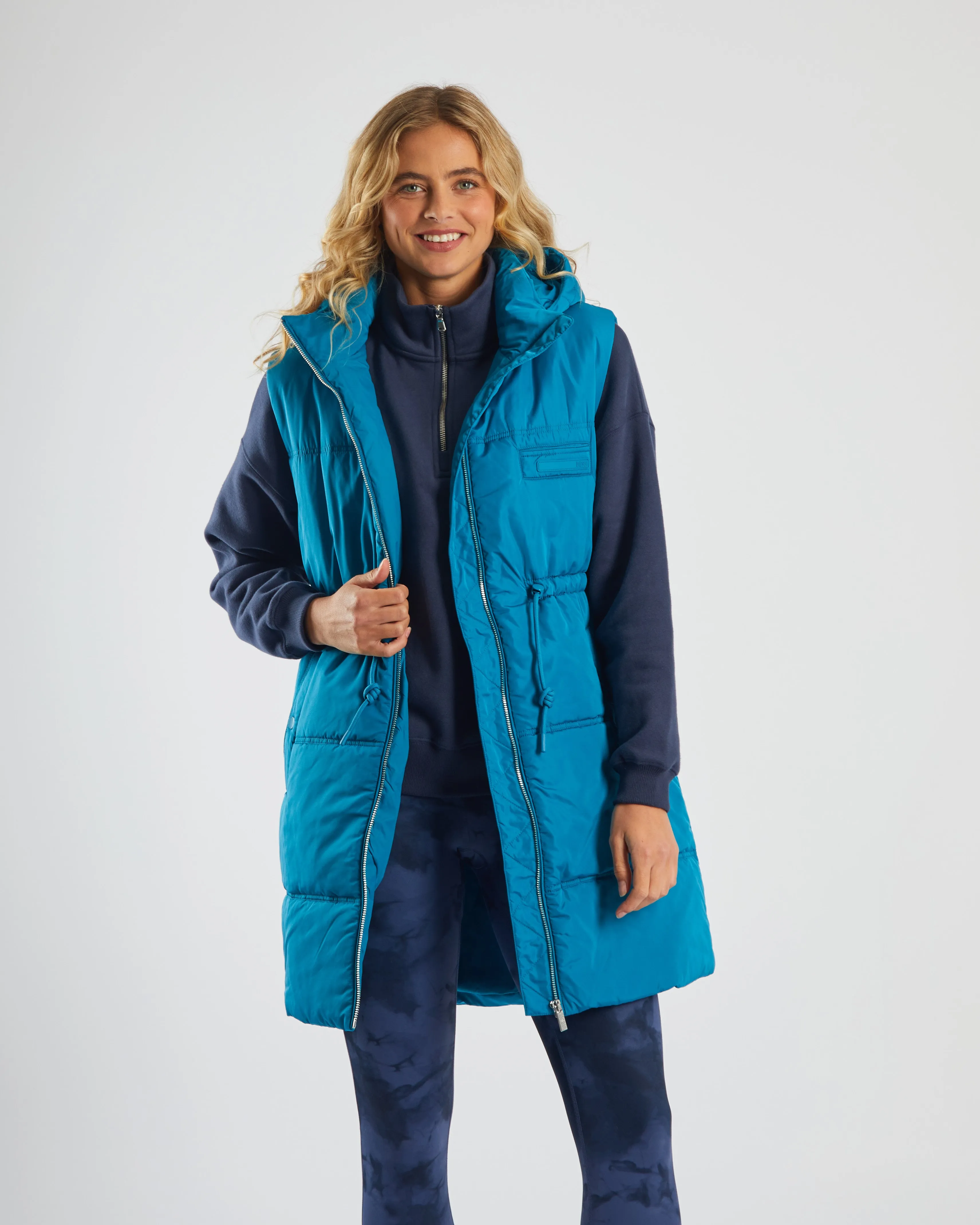 Brid Gilet Marine Teal