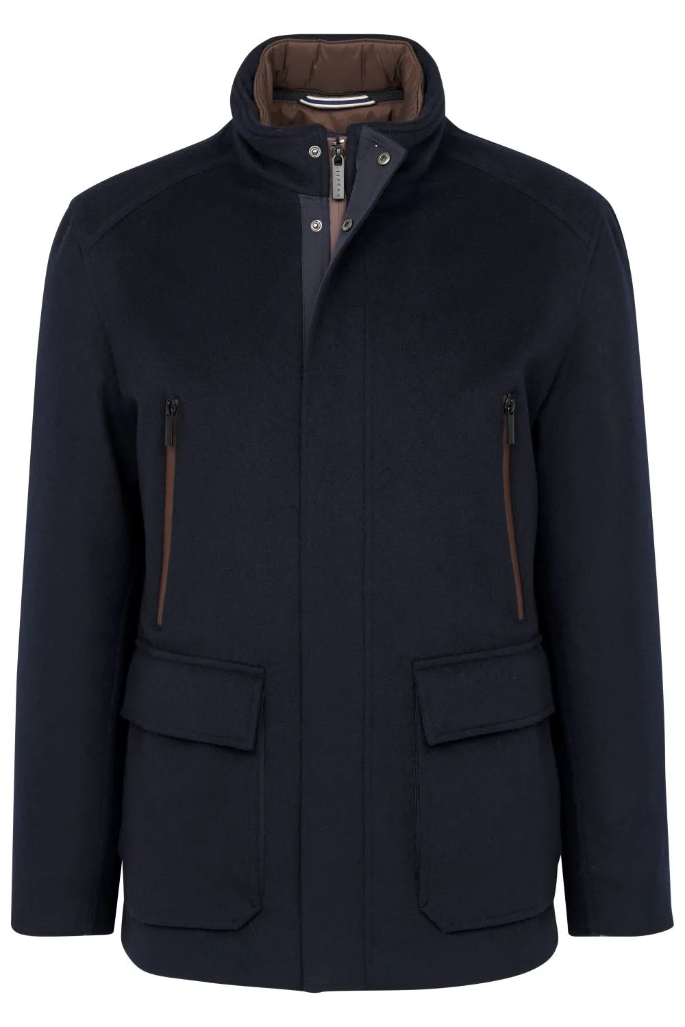 Navy Bugatti Coat - Classic Style and Premium Quality