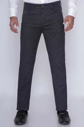 C PANT 5 POCKET SLIM FIT BLACK GREY