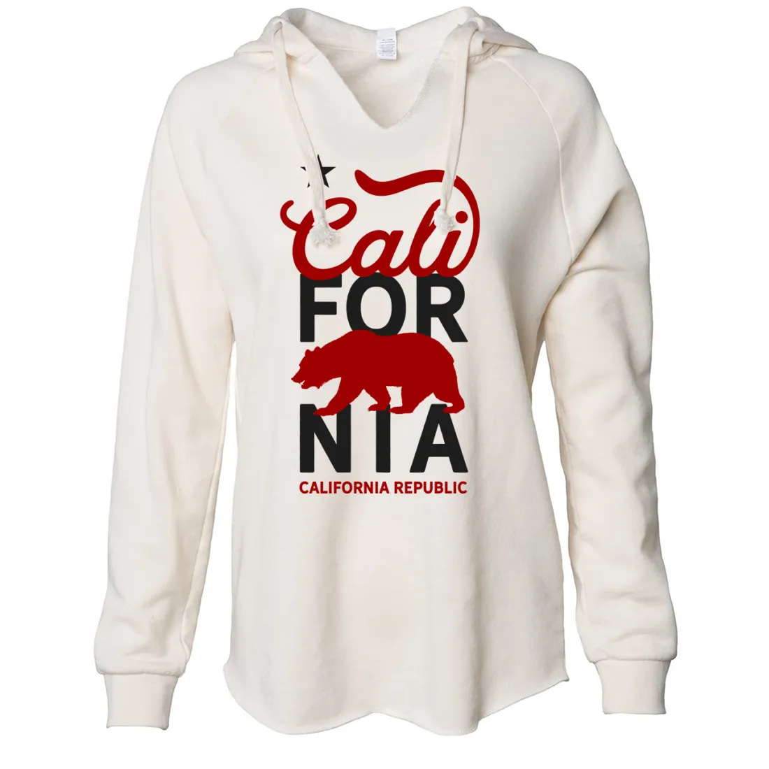 Cali For Nia Women's Soft Hooded Pullover