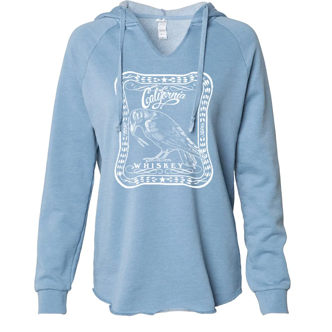 California Crow Whiskey Women's Soft Hooded Pullover