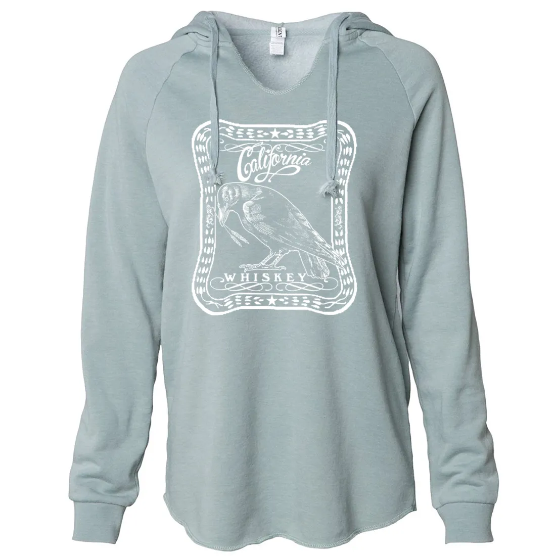 California Crow Whiskey Women's Soft Hooded Pullover