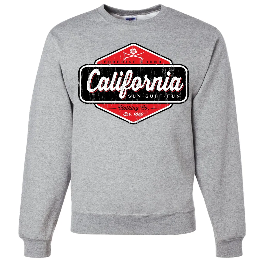 California Paradise Found Crewneck Sweatshirt