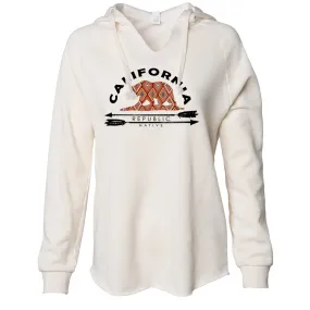 California Republic Native Women's Soft Hooded Pullover