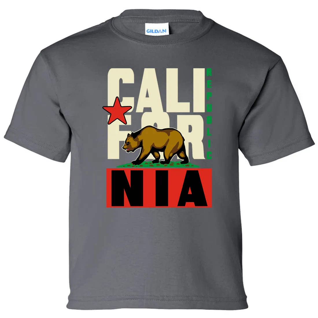 California Republic Original Retro Bold Asst Colors Youth T-Shirt/tee