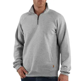 Carhartt K503 Relaxed Fit Midweight Quarter Zip Mock Neck Sweatshirt