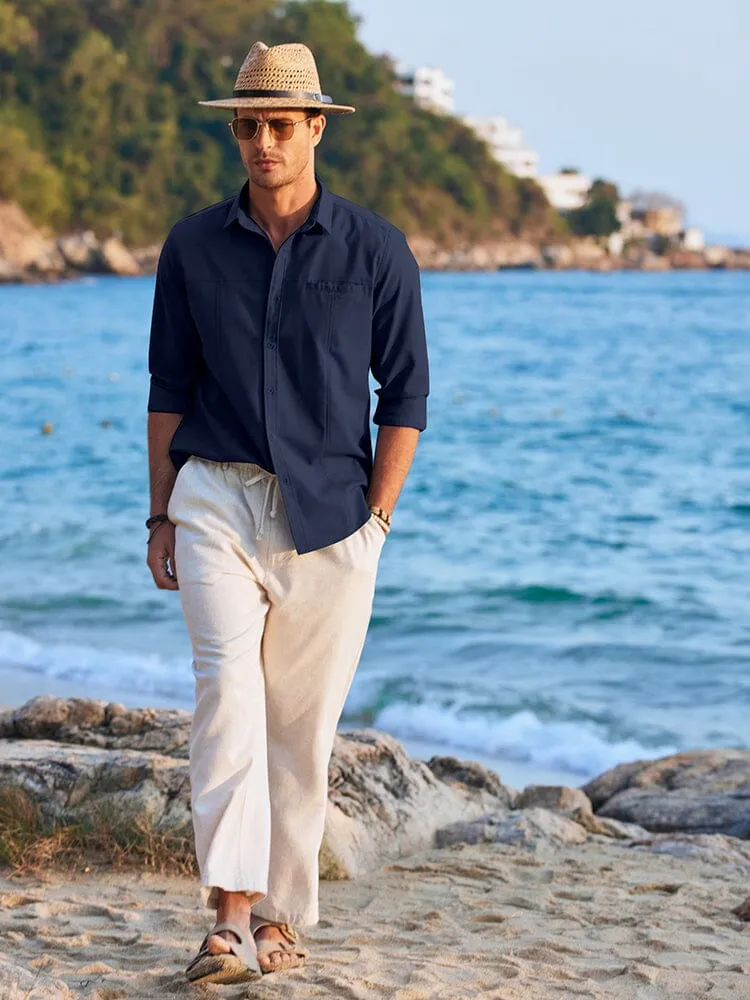 Casual Breathable Linen Shirts (US Only)