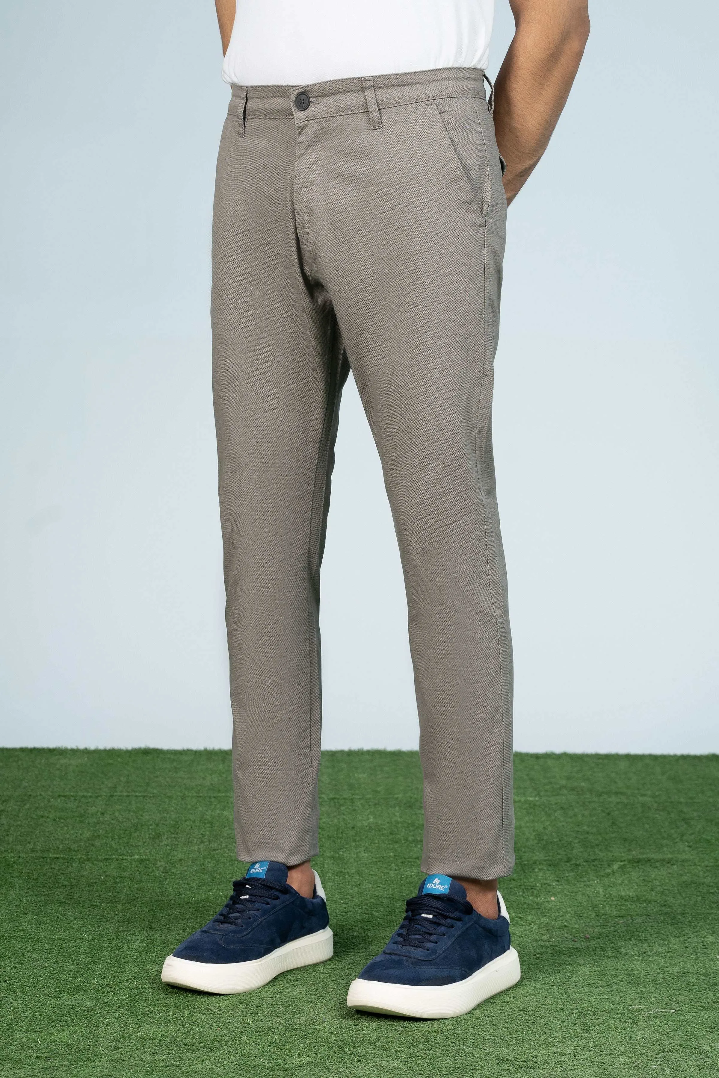 CASUAL PANT CROSS POCKET GREY