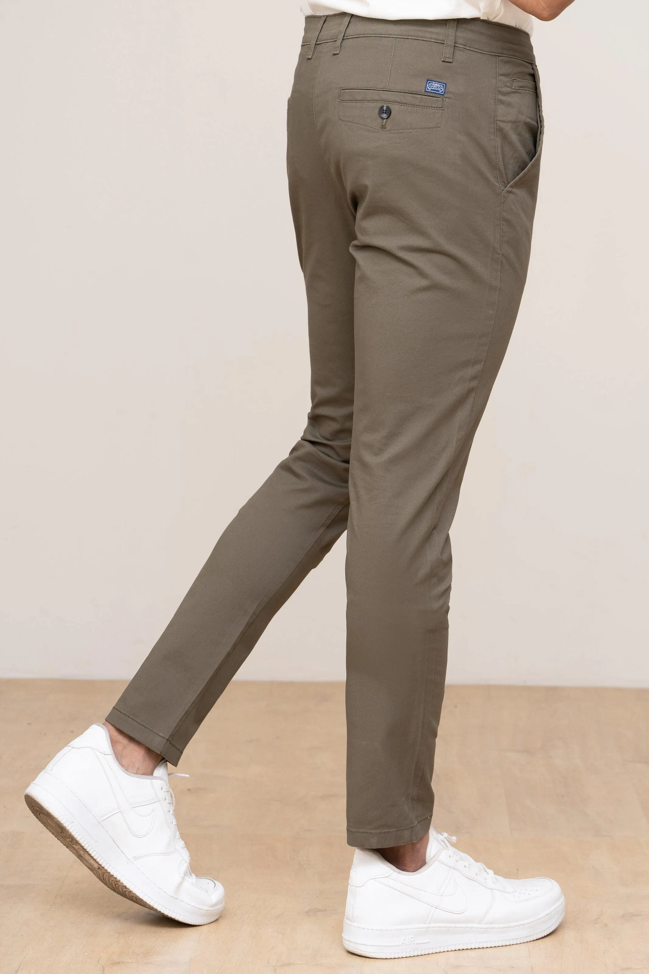 CASUAL PANT CROSS POCKET OLIVE