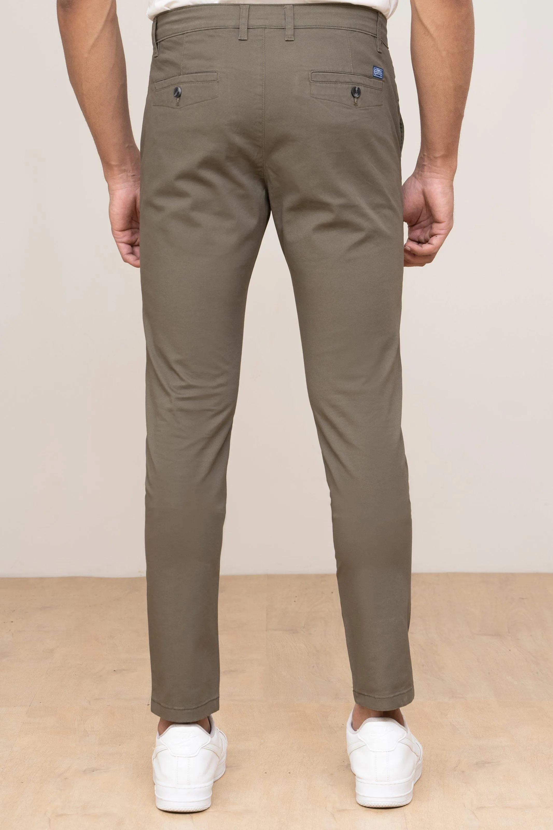 CASUAL PANT CROSS POCKET OLIVE