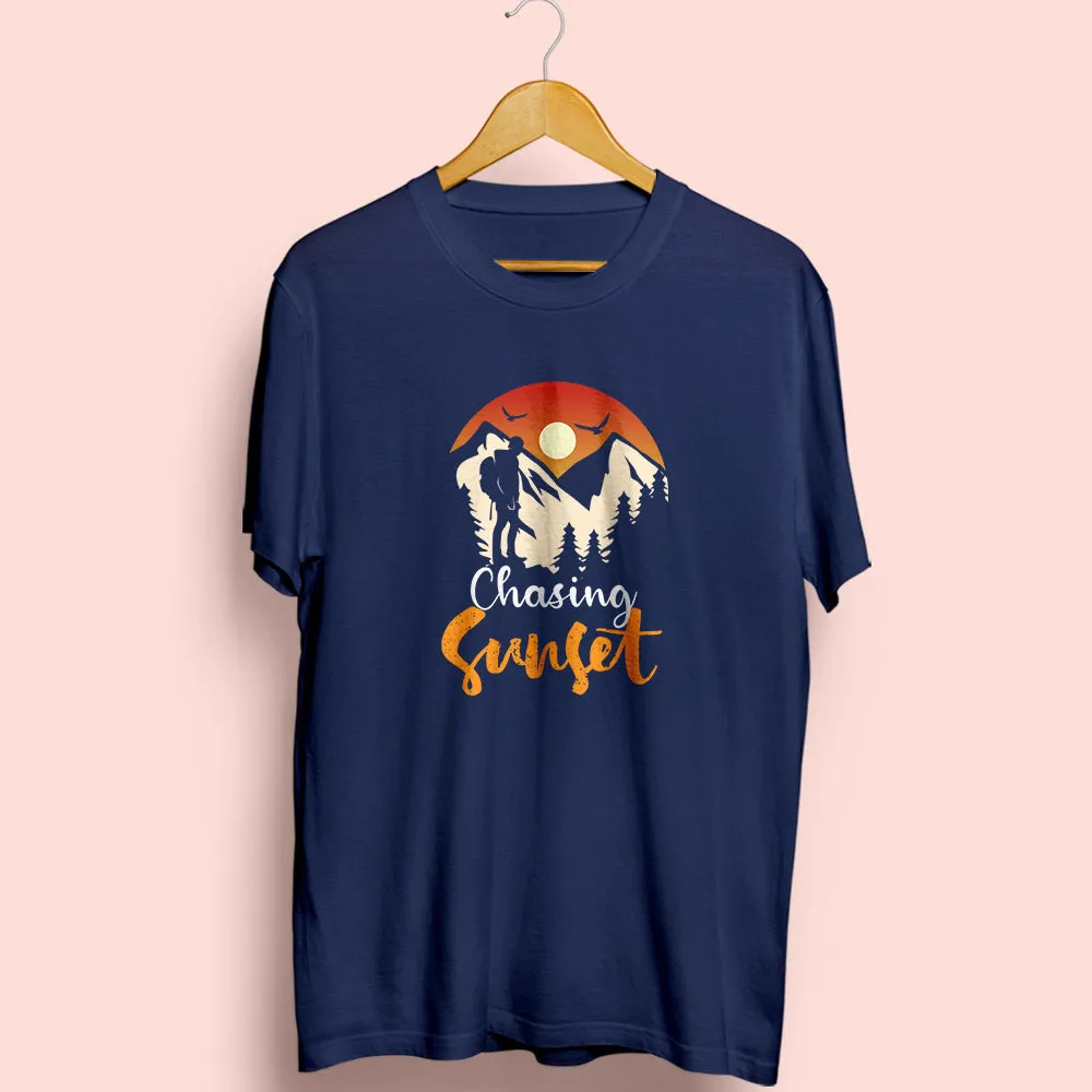 Chasing Sunset Half Sleeve T-Shirt