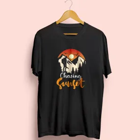 Chasing Sunset Half Sleeve T-Shirt