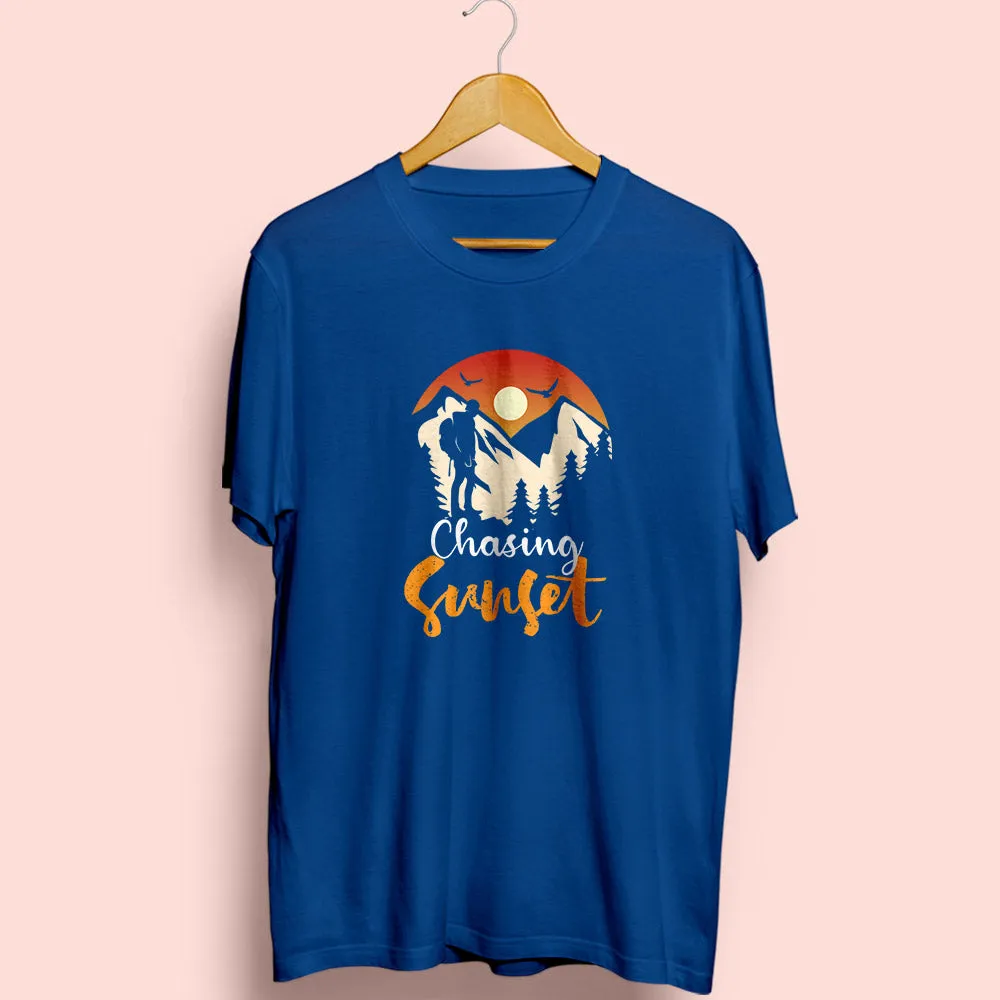 Chasing Sunset Half Sleeve T-Shirt