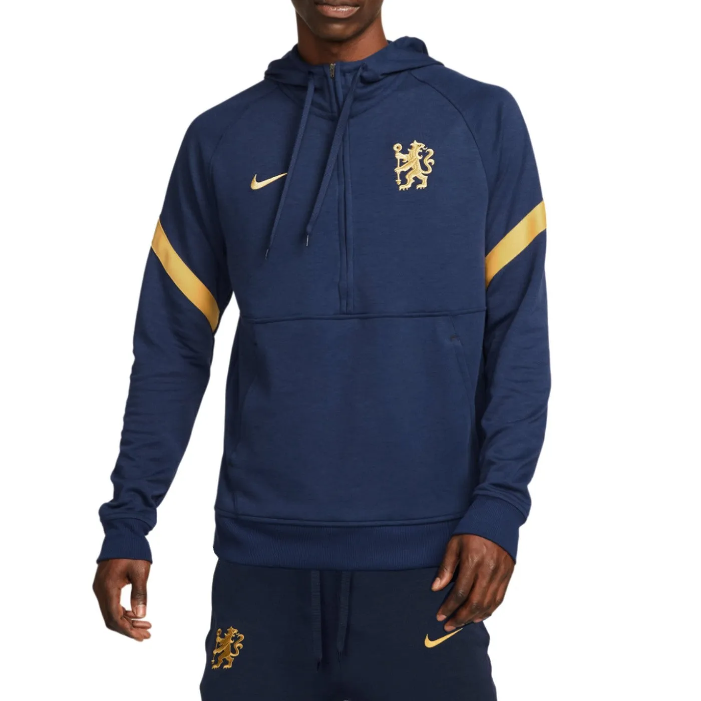 Chelsea FC navy Casual travel presentation tracksuit 2022 - Nike