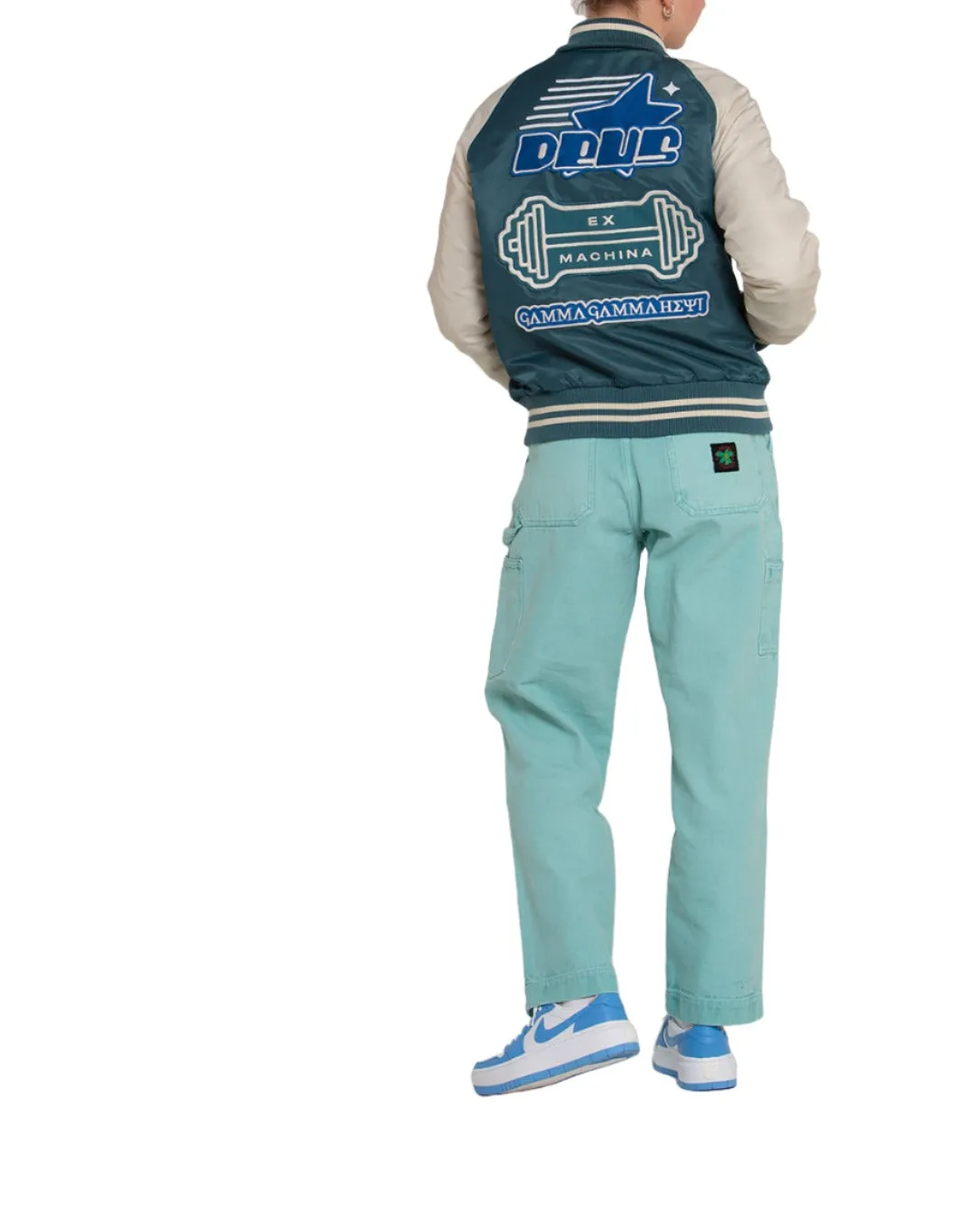 Chromatic Varsity Jacket - Mallard