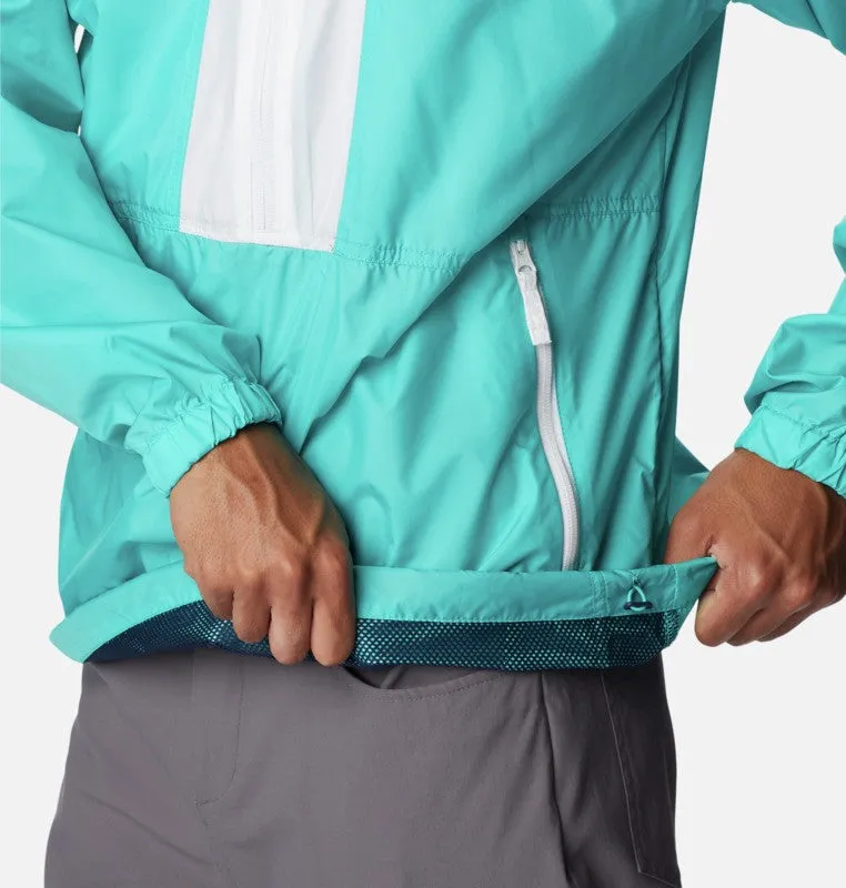 Columbia Flash Challenger Anorak-AQUA