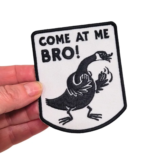 Come At Me Bro Canada Goose Patch