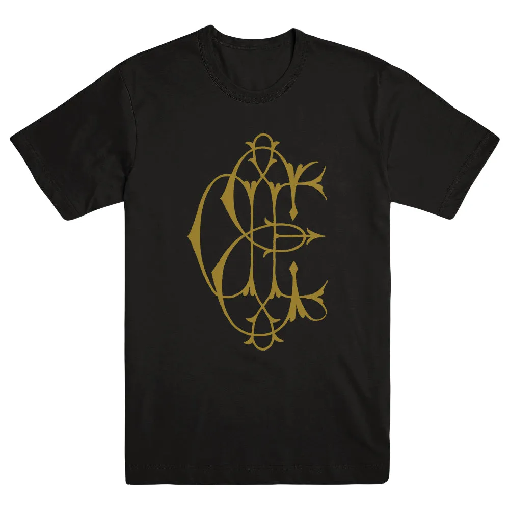 DAVID EUGENE EDWARDS "Monogram - Gold" T-Shirt