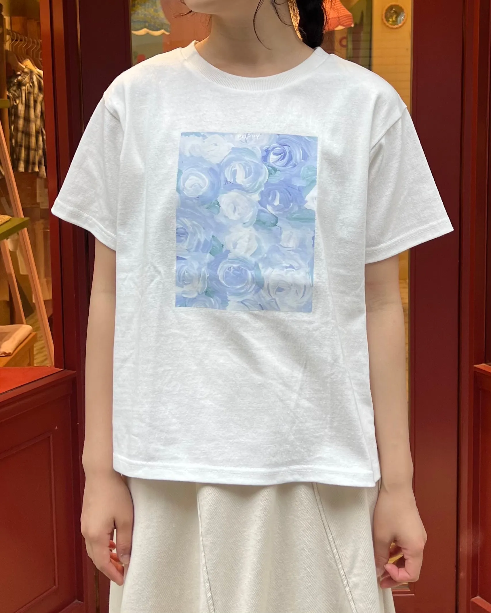 Day dream T-shirts (Blue flower)